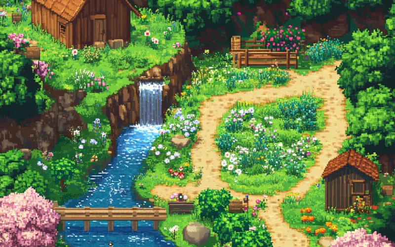 Aesthetic enhancements in Stardew Valley 1.6 Switch