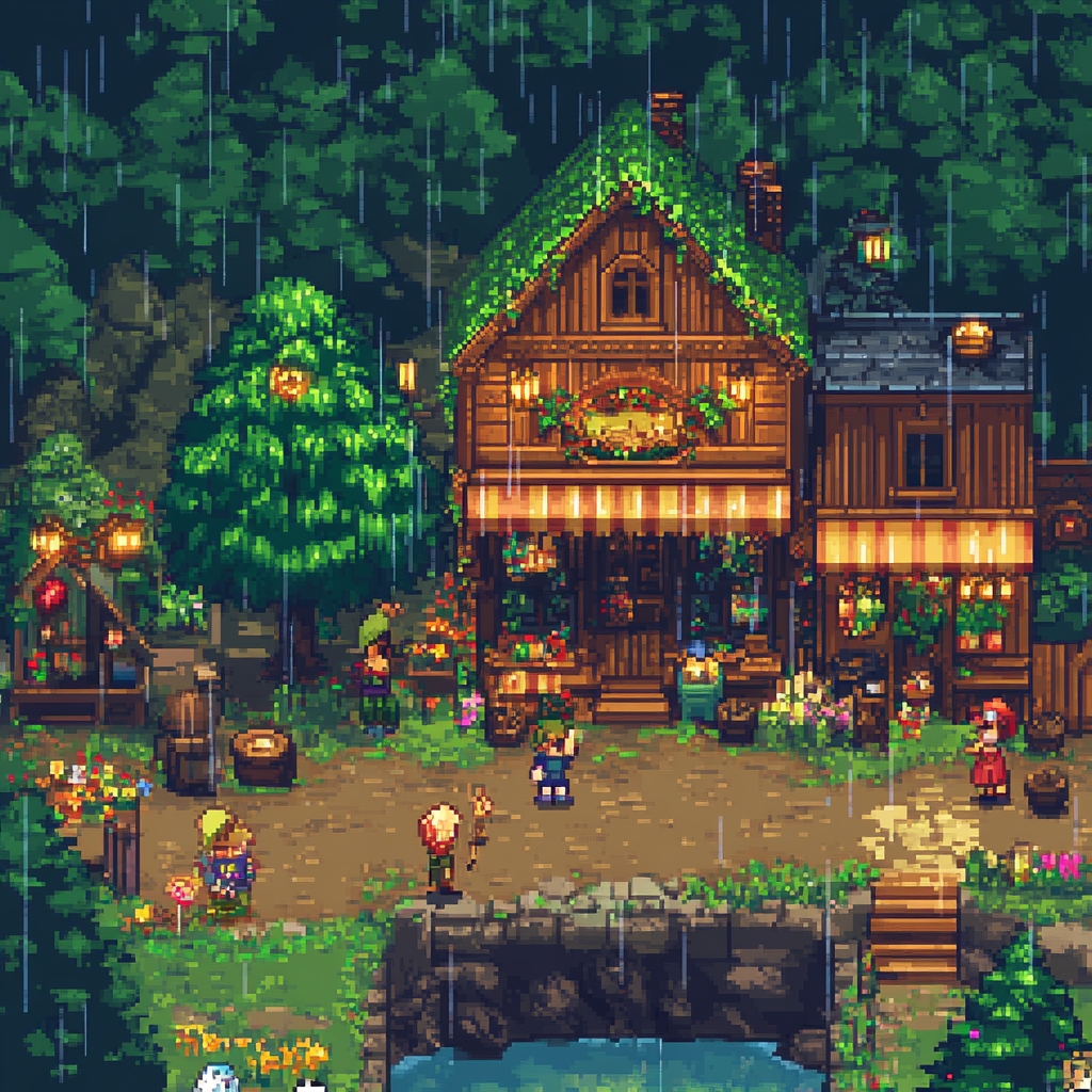 Adventurous journey through green rain stardew valley's wonders